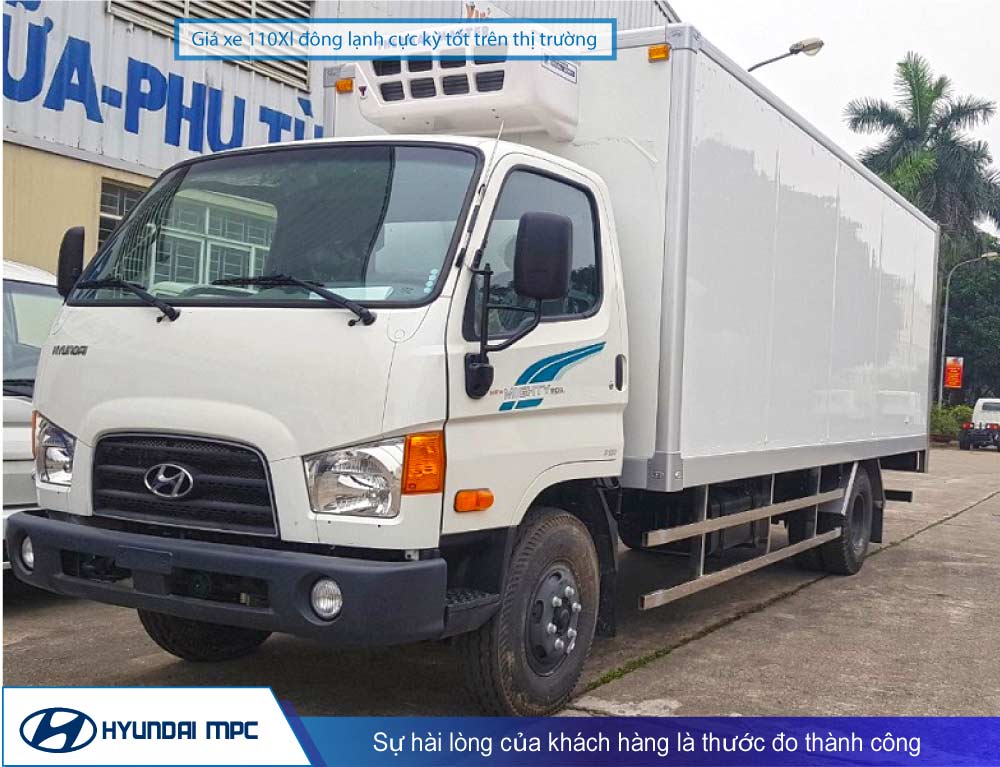Xe tải Hyundai Mighty 110XL thùng đông lạnh 6.1T